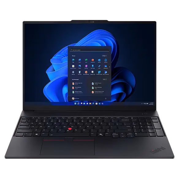 Lenovo ThinkPad E16 Gen 3 laptop with number pad
