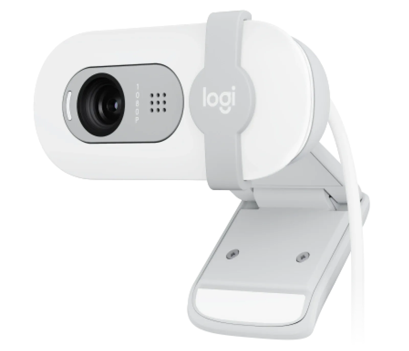 Logitech Brio 100 webcam in off-white