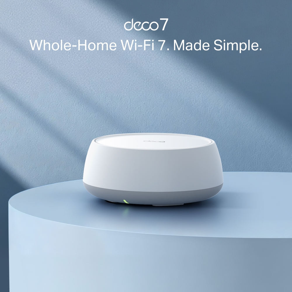 TP-Link Deco BE25 dual-band WiFi 7 mesh system