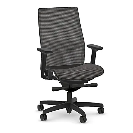 HON Ignition 2.0 mid-back mesh task chair in black