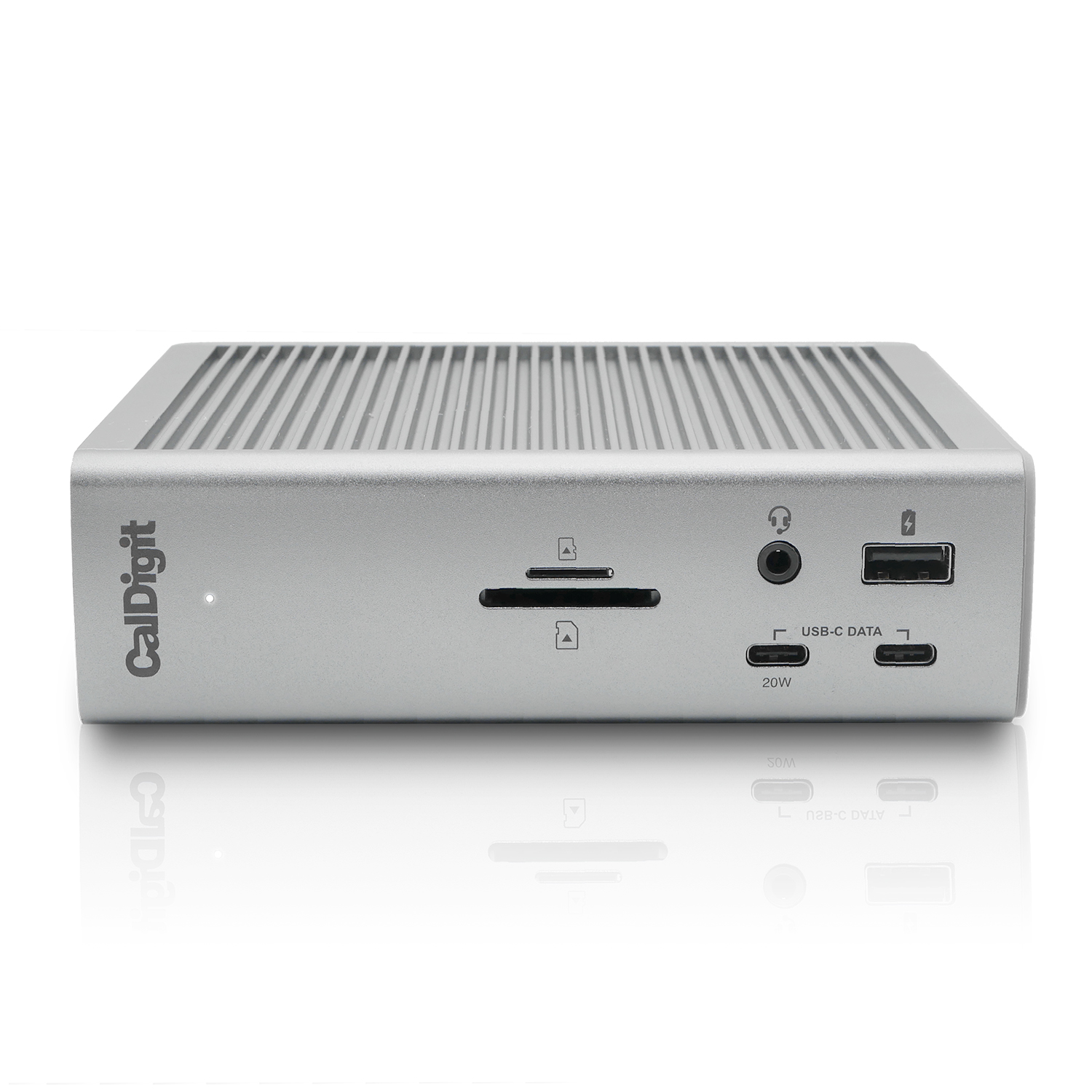 CalDigit TS4 Thunderbolt 4 dock, front view